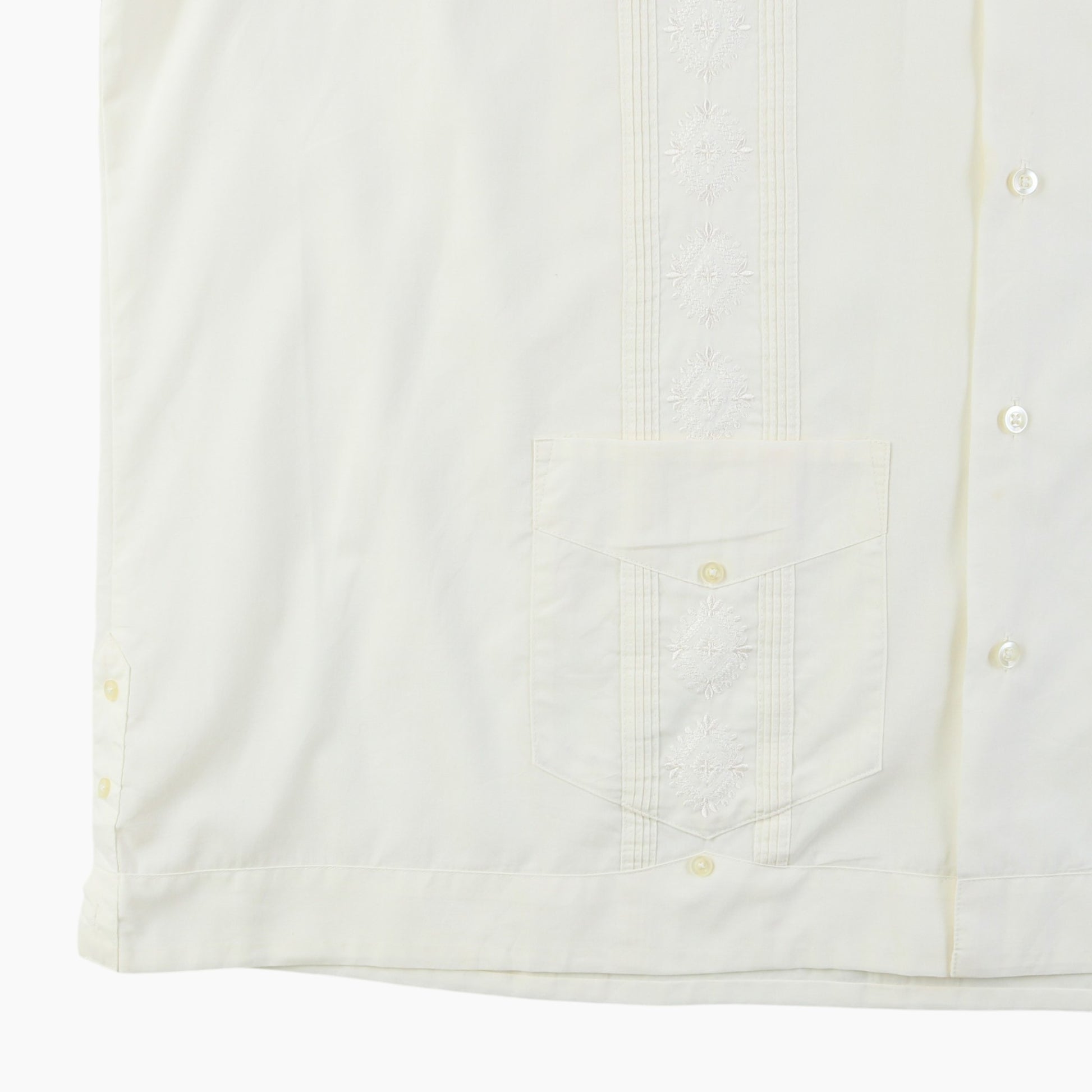Vintage Cuban Guayabera Shirt