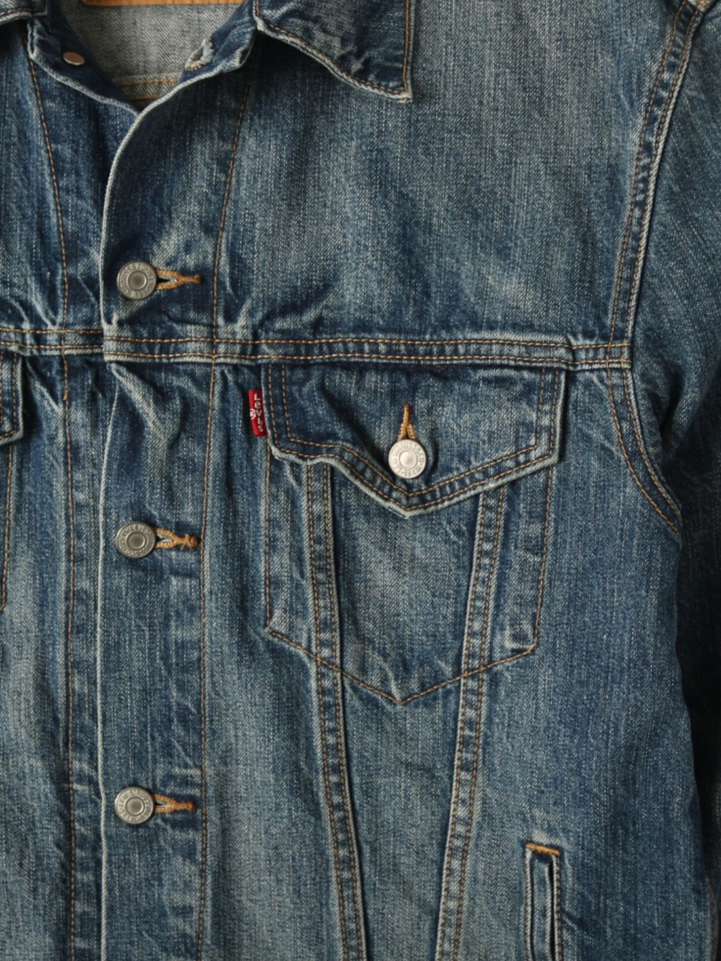 Vintage Denim Trucker Jacket