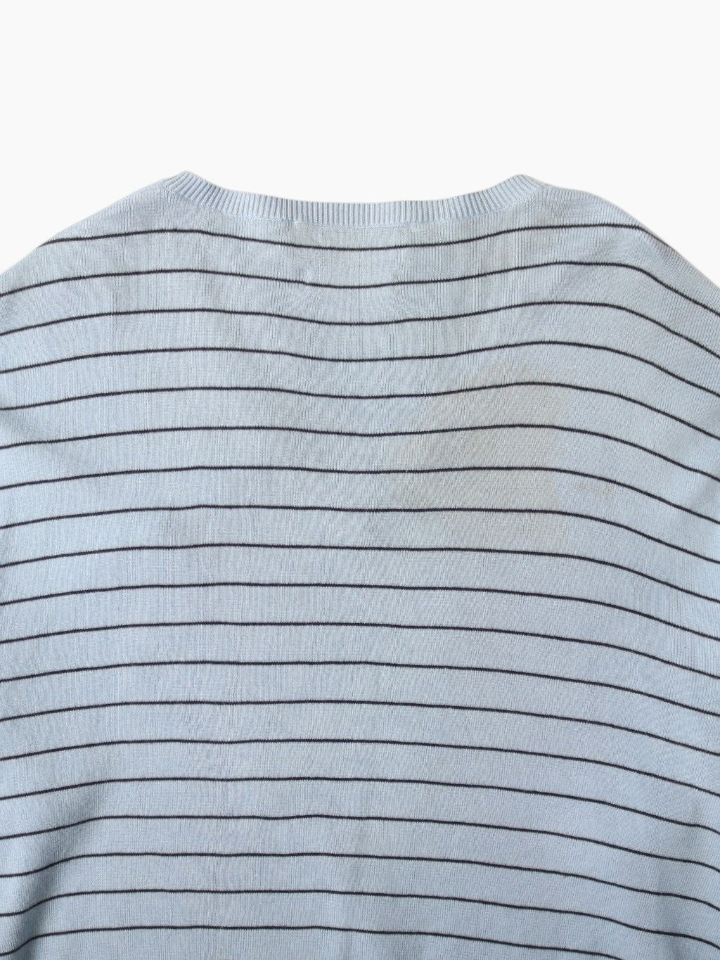 Striped Knit V-Neck