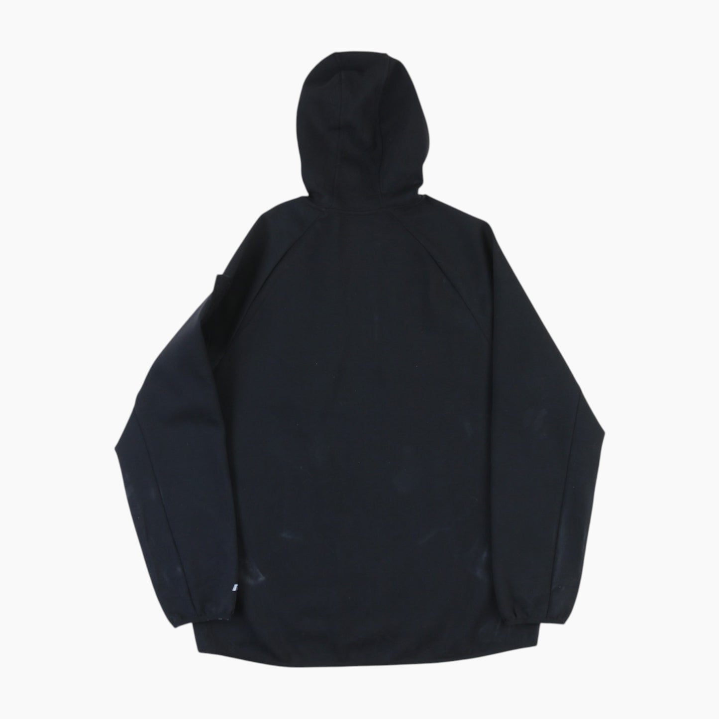 Zip Up Hooded Sweatshirt - Black