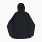 Zip Up Hooded Sweatshirt - Black