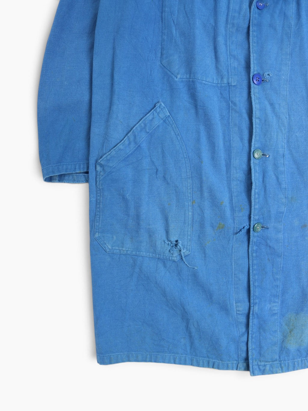 Vintage Shop Coat - Blue