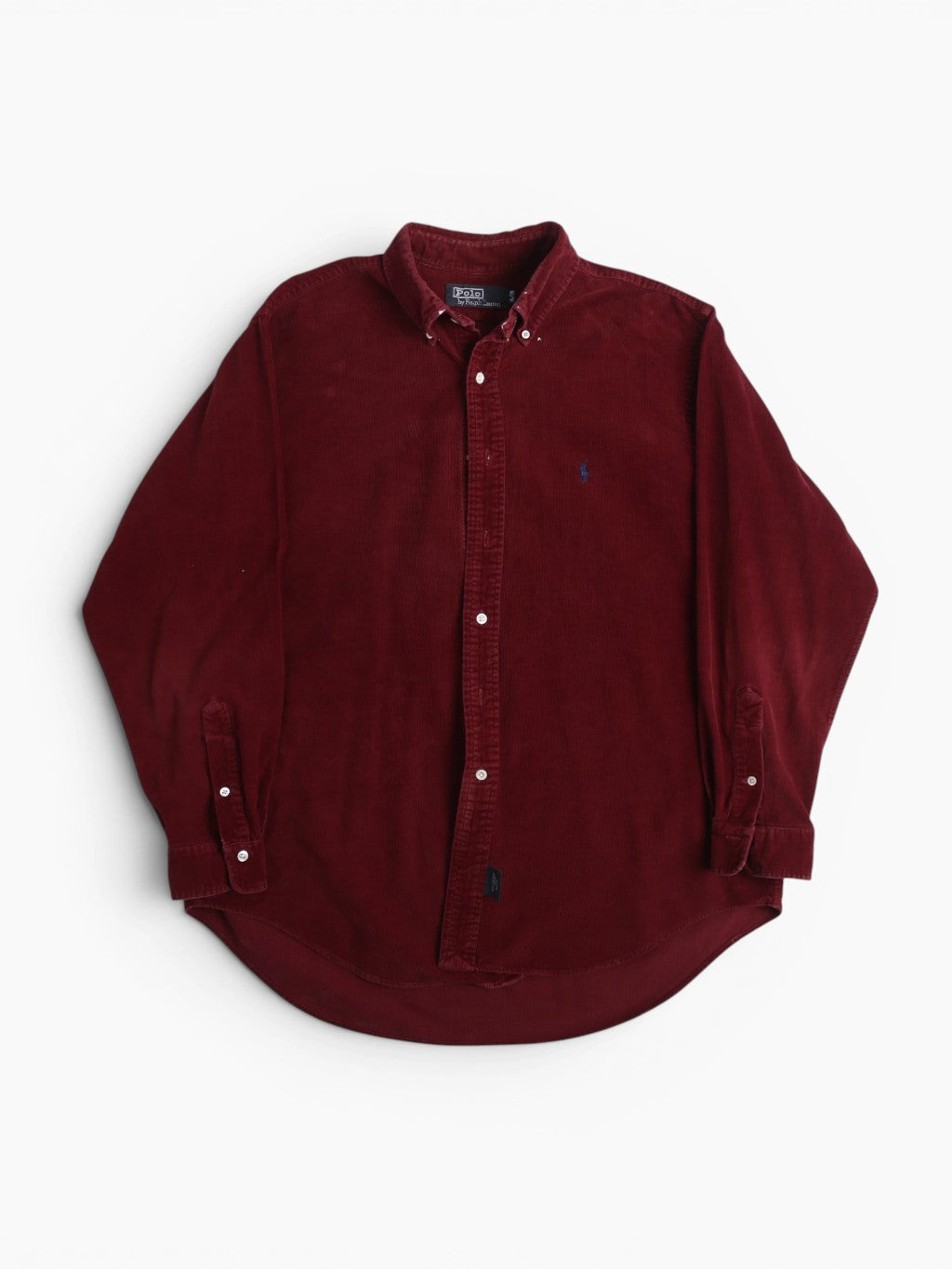Vintage Shirt - Maroon *Missing Buttons *