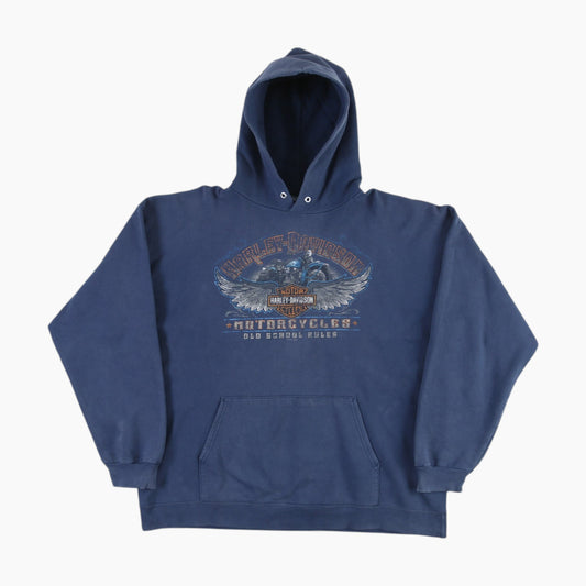'Old School Rules' Hooded Sweatshirt