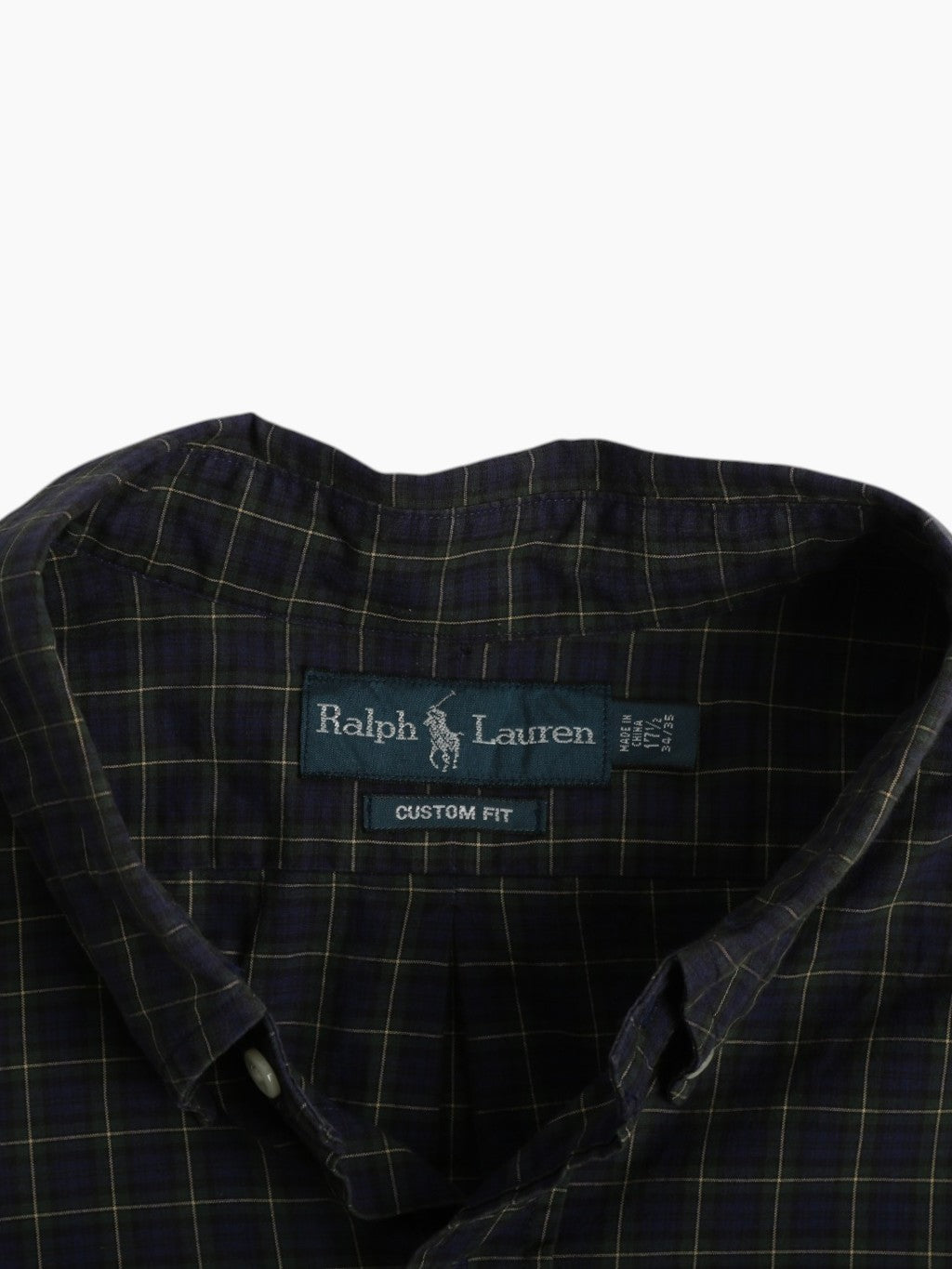 Vintage Shirt - Navy Check