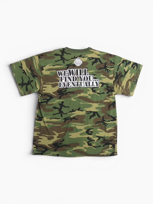 'Get Lost' Woodland Camouflage T-shirt