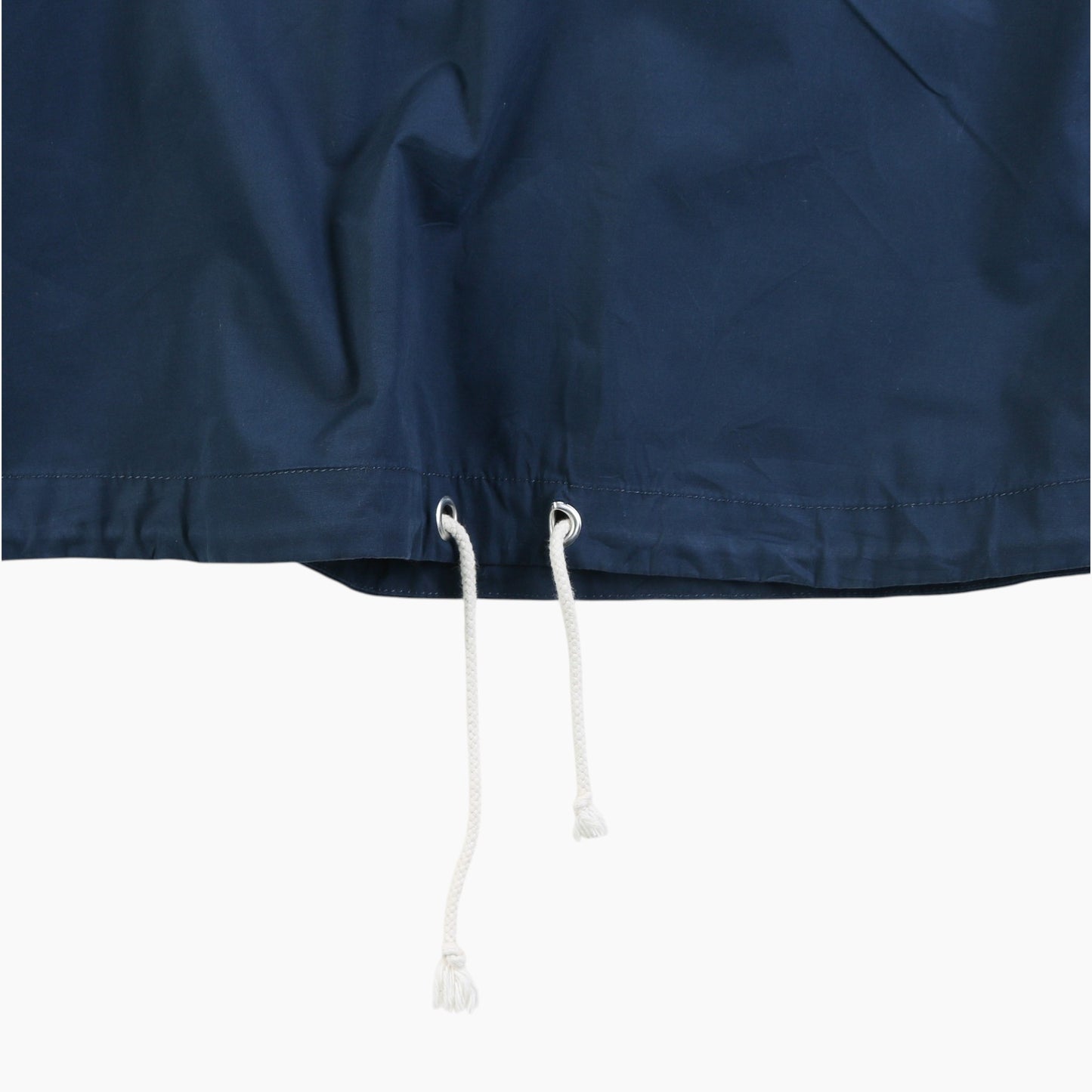 Vintage Hooded Clasp Jacket - Navy