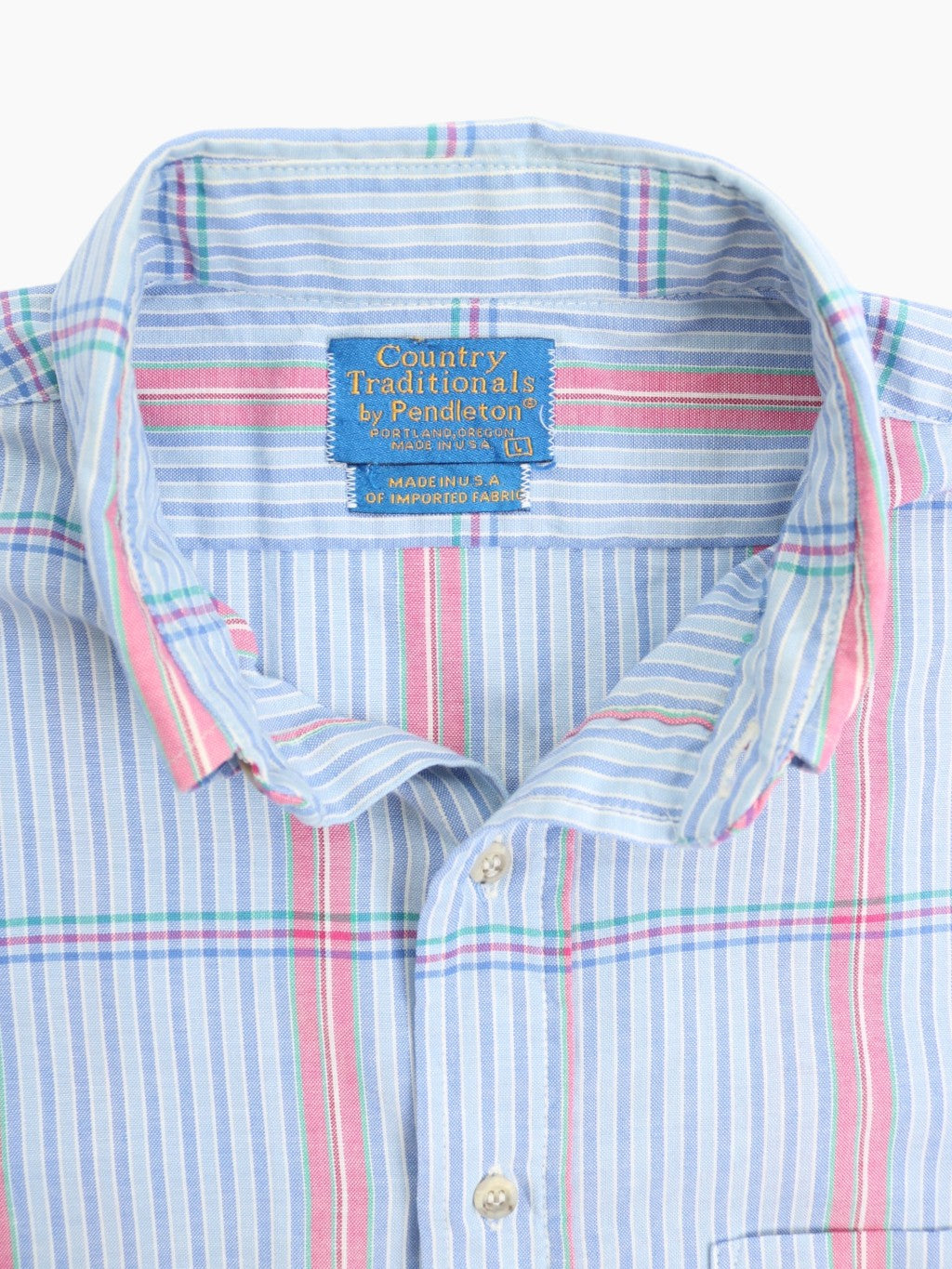 Vintage Shirt - Blue Stripe