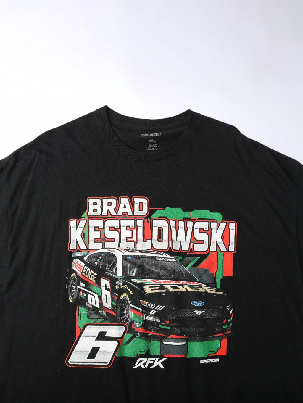 'Brad Keselowski' T-shirt - Black