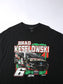 'Brad Keselowski' T-shirt - Black