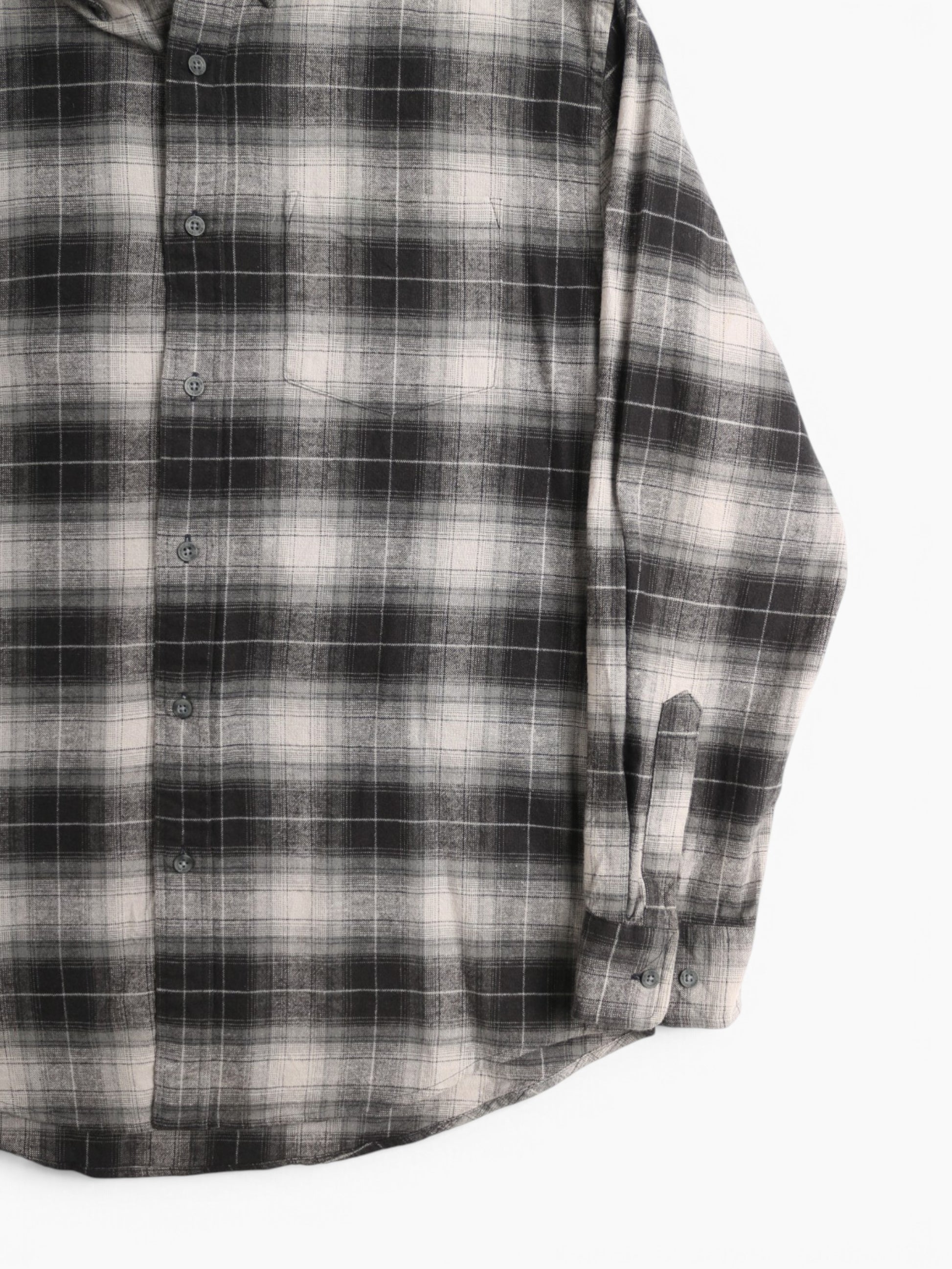 Vintage Flannel Shirt - Grey