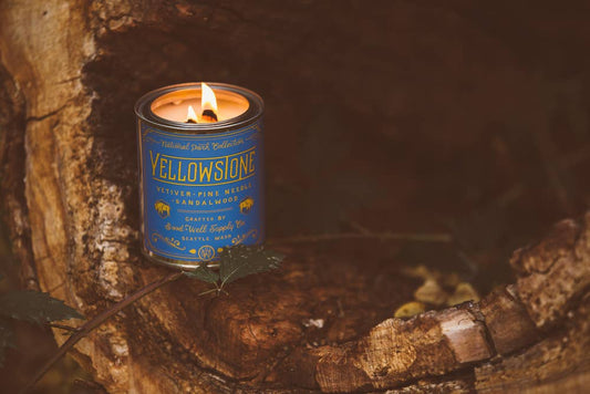 Yellowstone National Park Candle