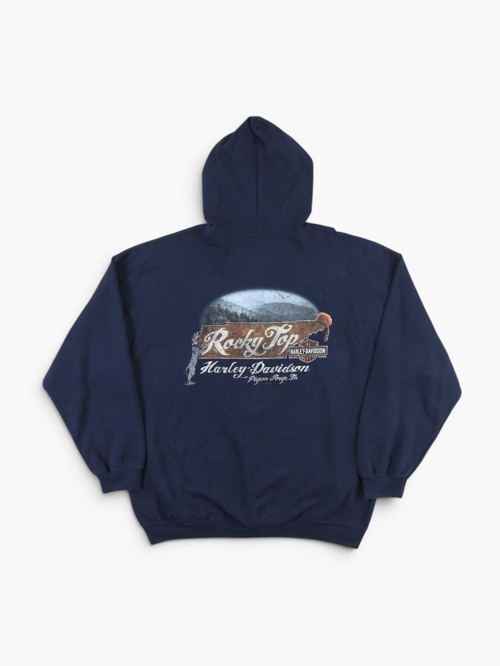 'Rocky Top' Hooded Sweatshirt - Navy