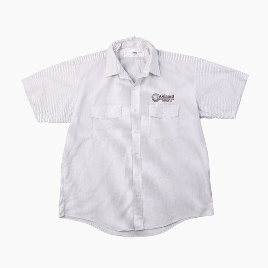 'Grinnell Fire Protection' Garage Work Shirt - American Madness
