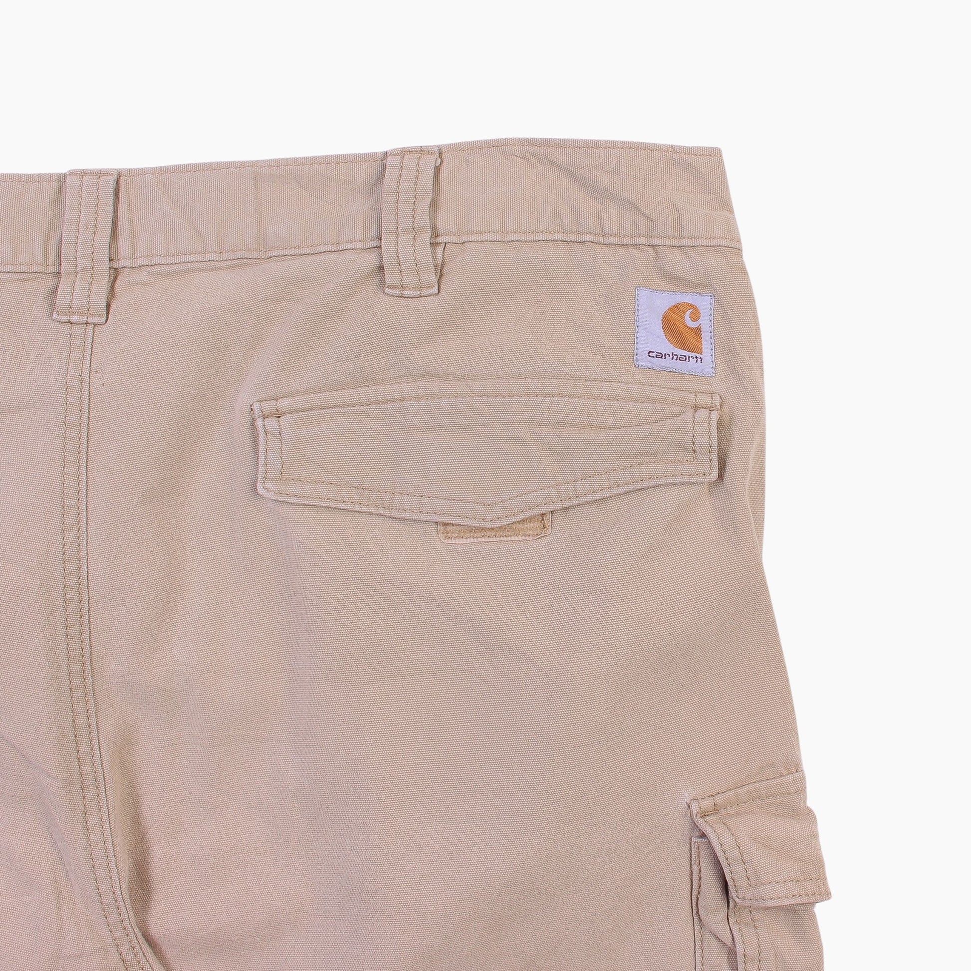 Carpenter Shorts - Beige - American Madness