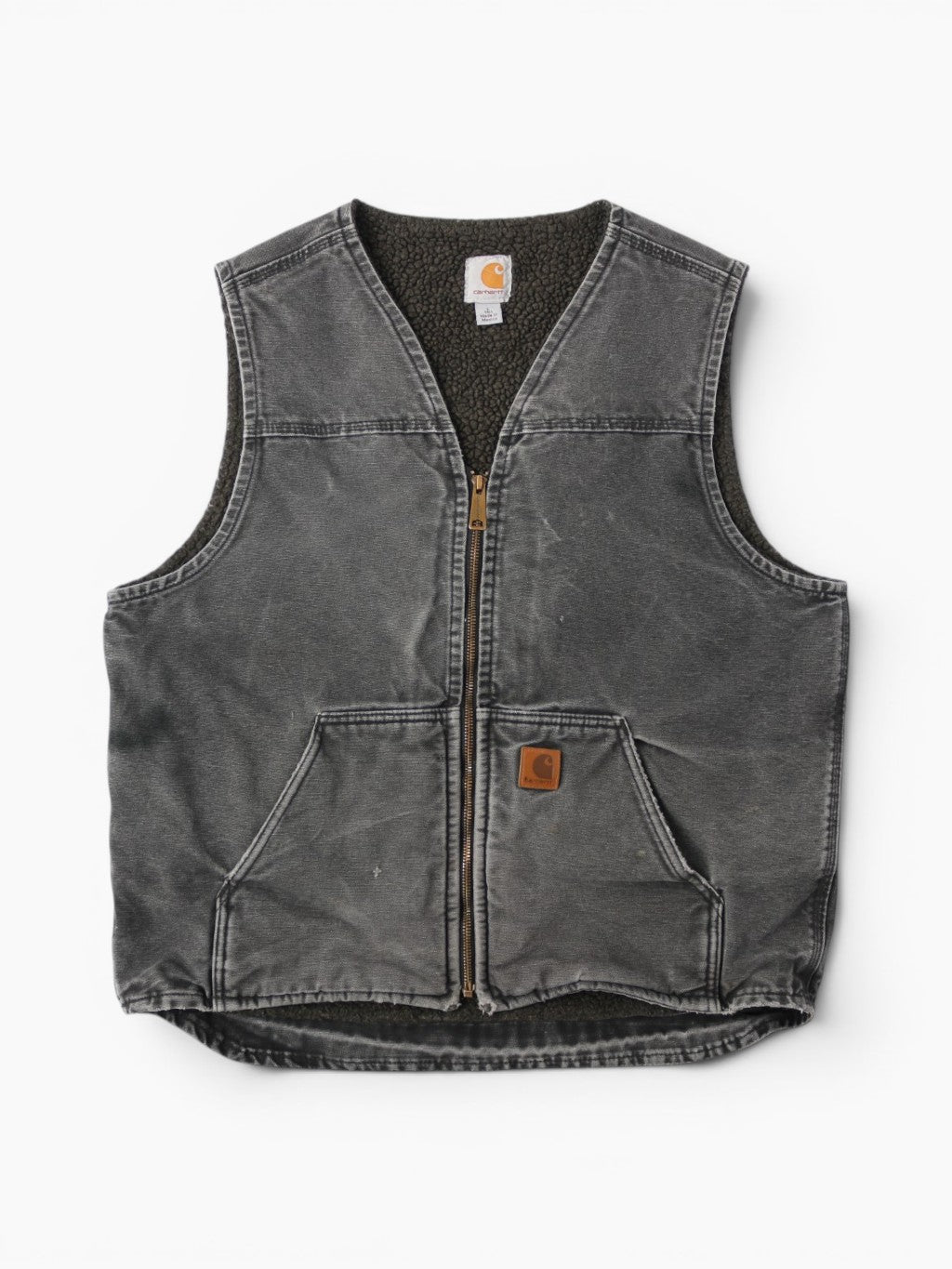 Lined Vest - Grey