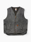 Lined Vest - Grey