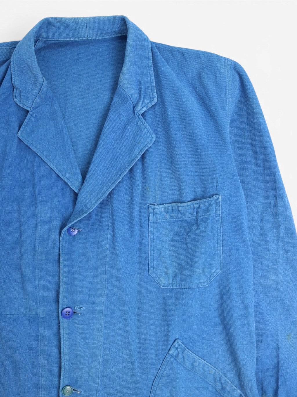 Vintage Shop Coat - Blue