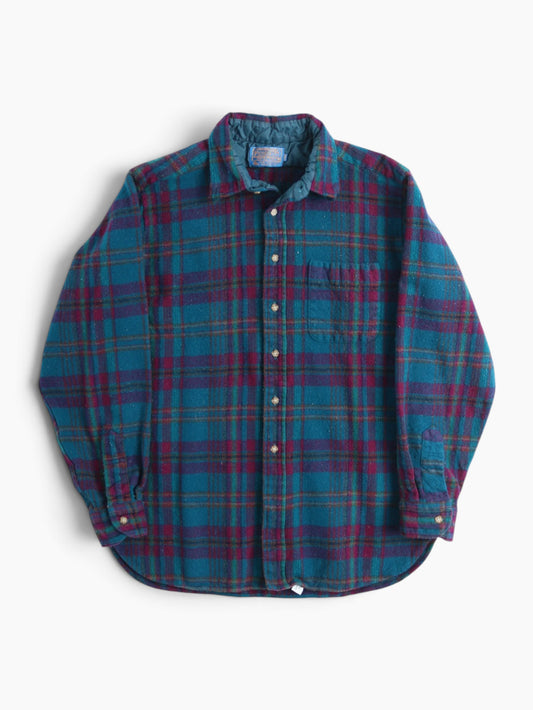 Vintage Flannel Shirt - Blue