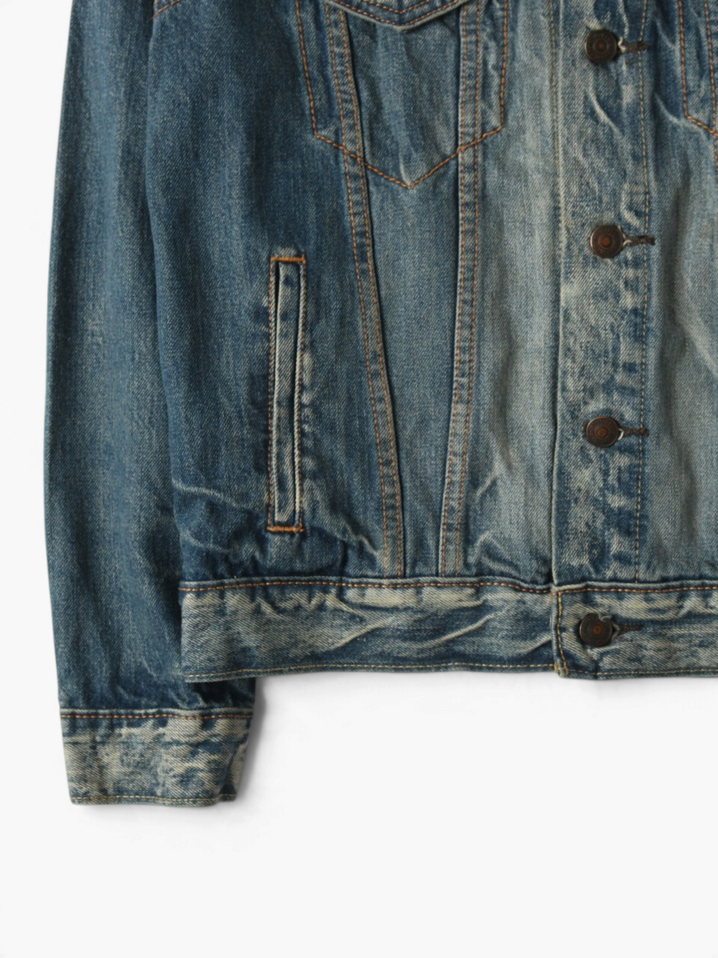 Vintage Denim Trucker Jacket