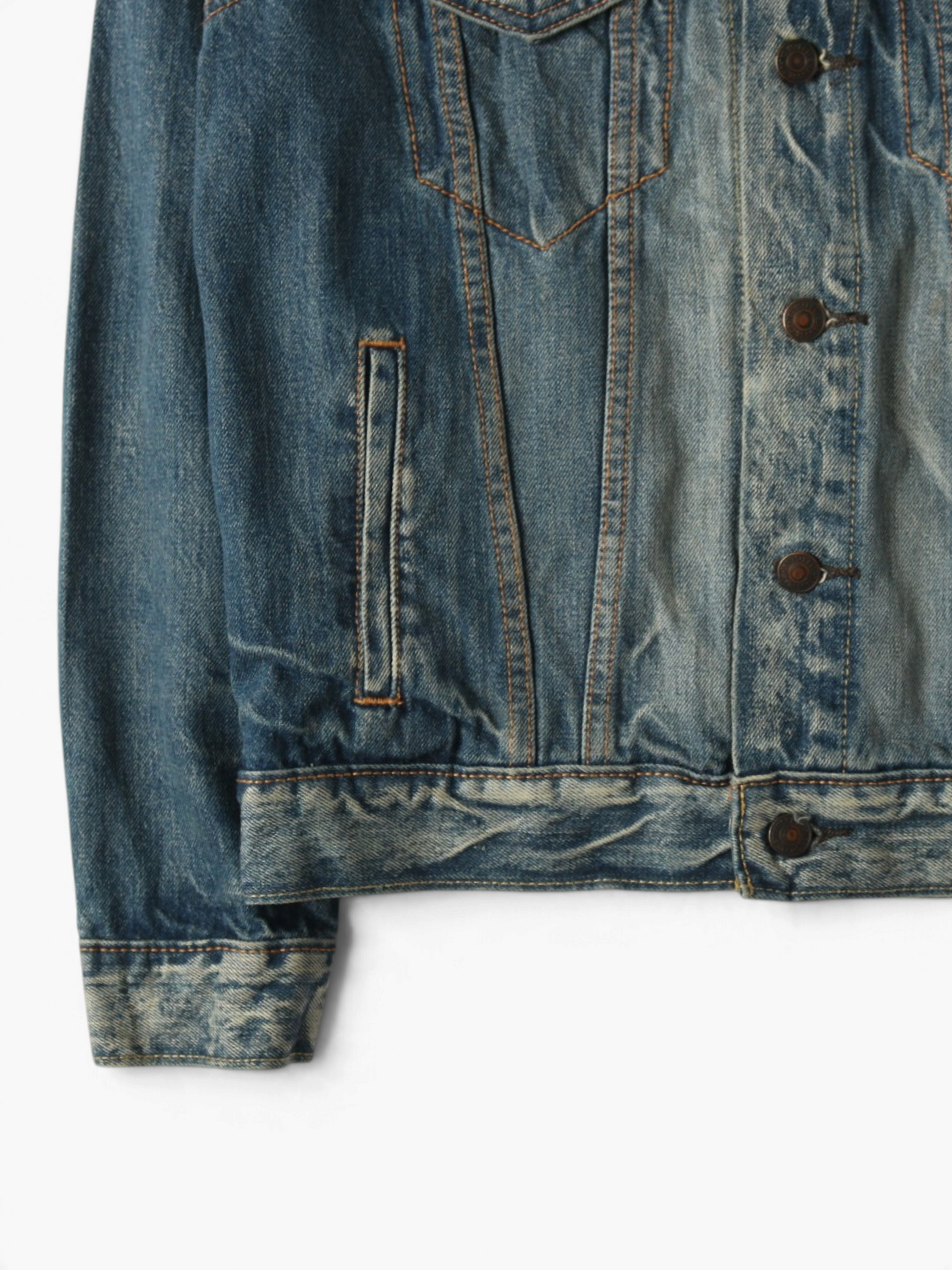 Vintage Denim Trucker Jacket