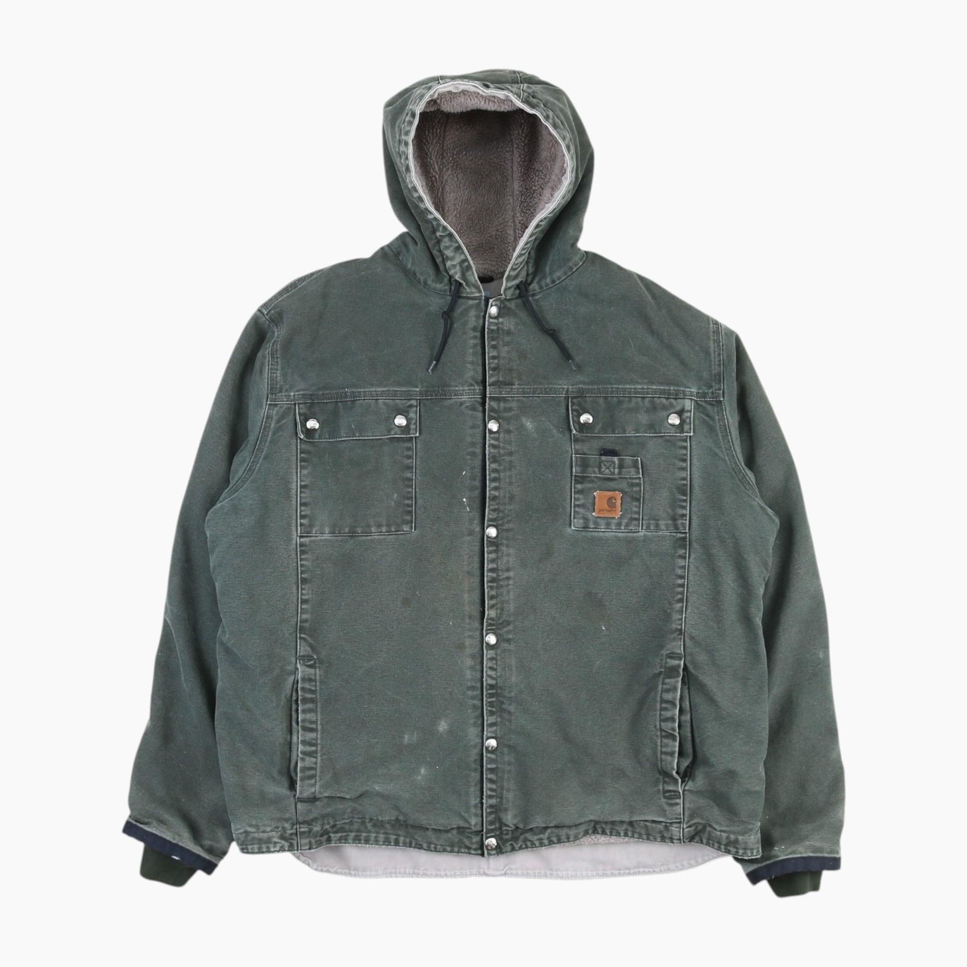 Active Hooded Jacket - Green