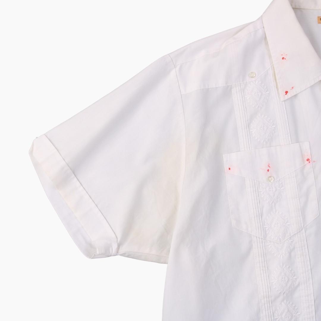 Vintage Cuban Guayabera Shirt - American Madness