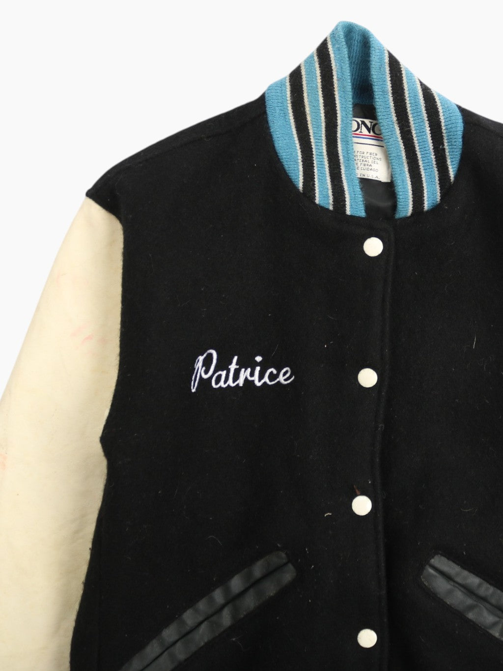 Vintage Varsity 'Patrice' Bomber Jacket