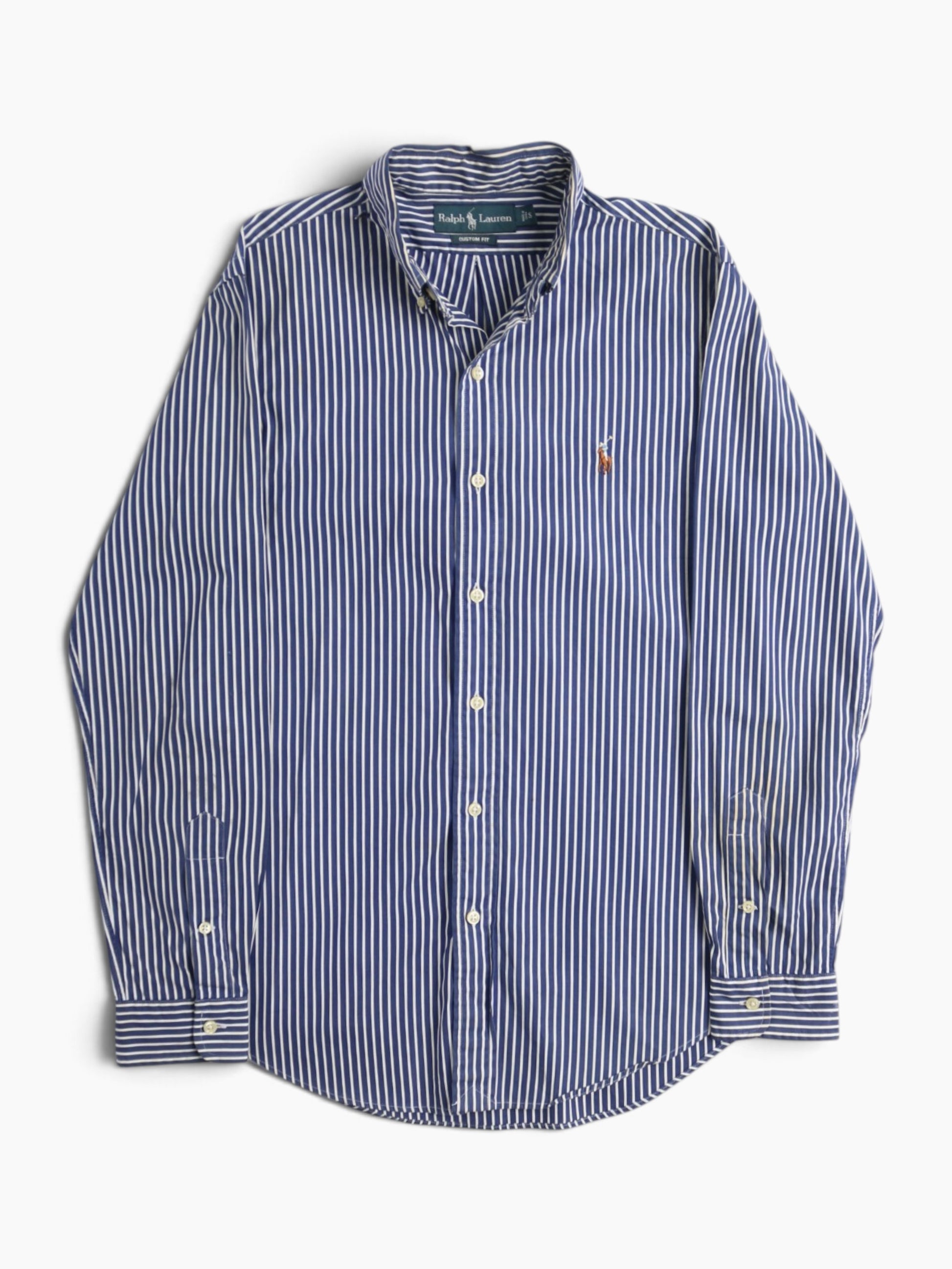 Vintage Shirt - Navy Stripe