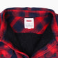 Vintage Flannel Overshirt - Red Check