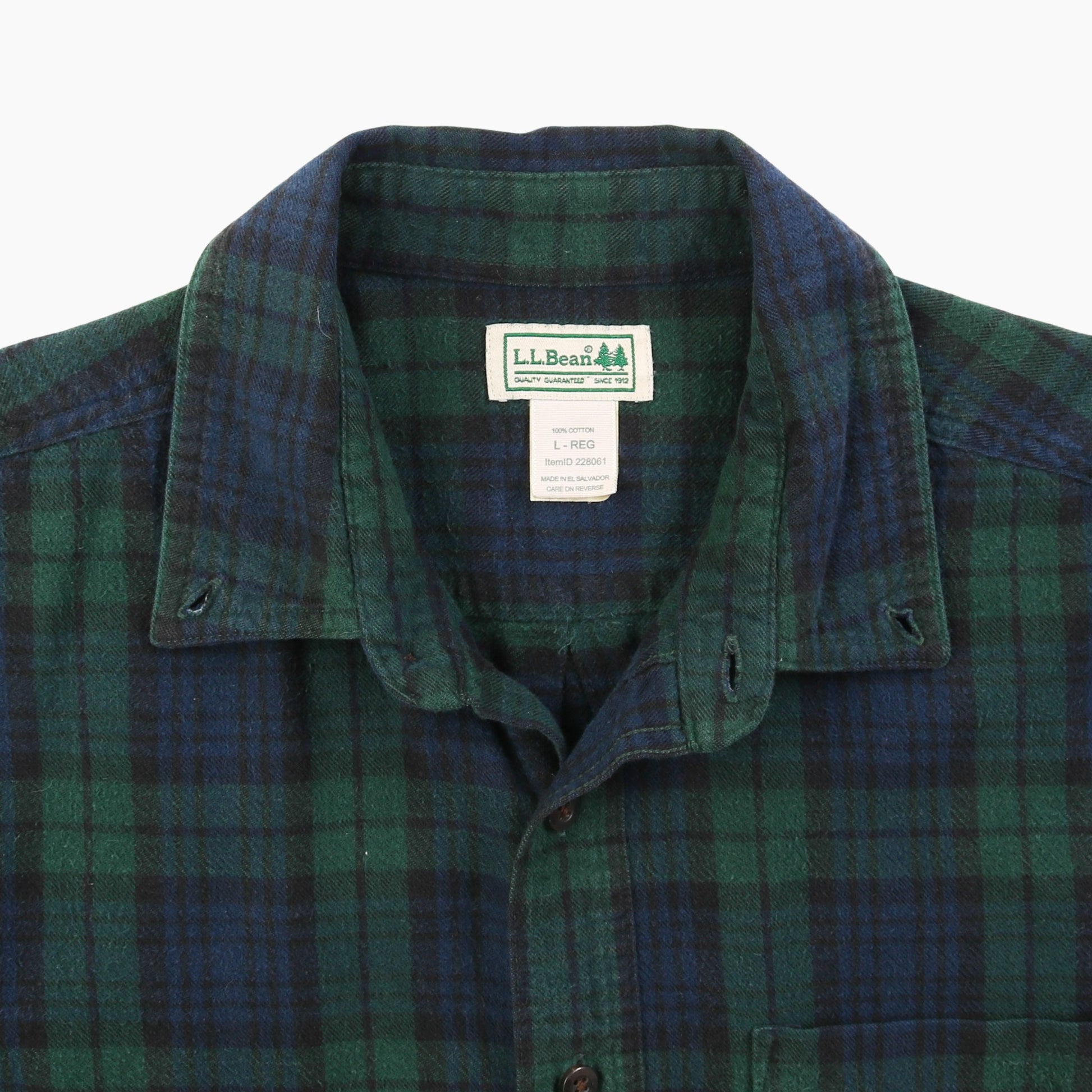 Vintage Shirt - Green Check - American Madness