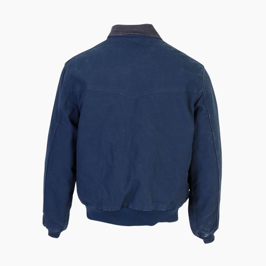 Santa Fe Bomber Jacket - Navy - American Madness