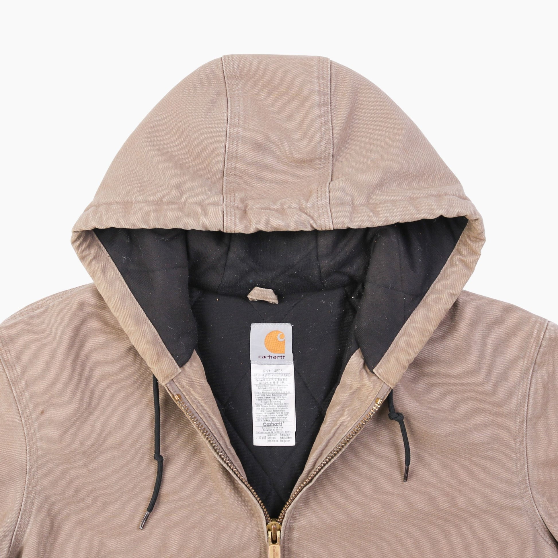 Active Hooded Jacket - Washed Stone - American Madness