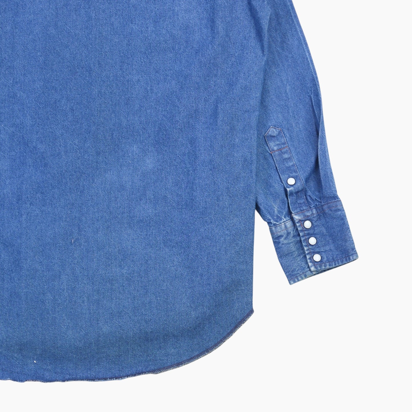 Western Denim Shirt - Blue