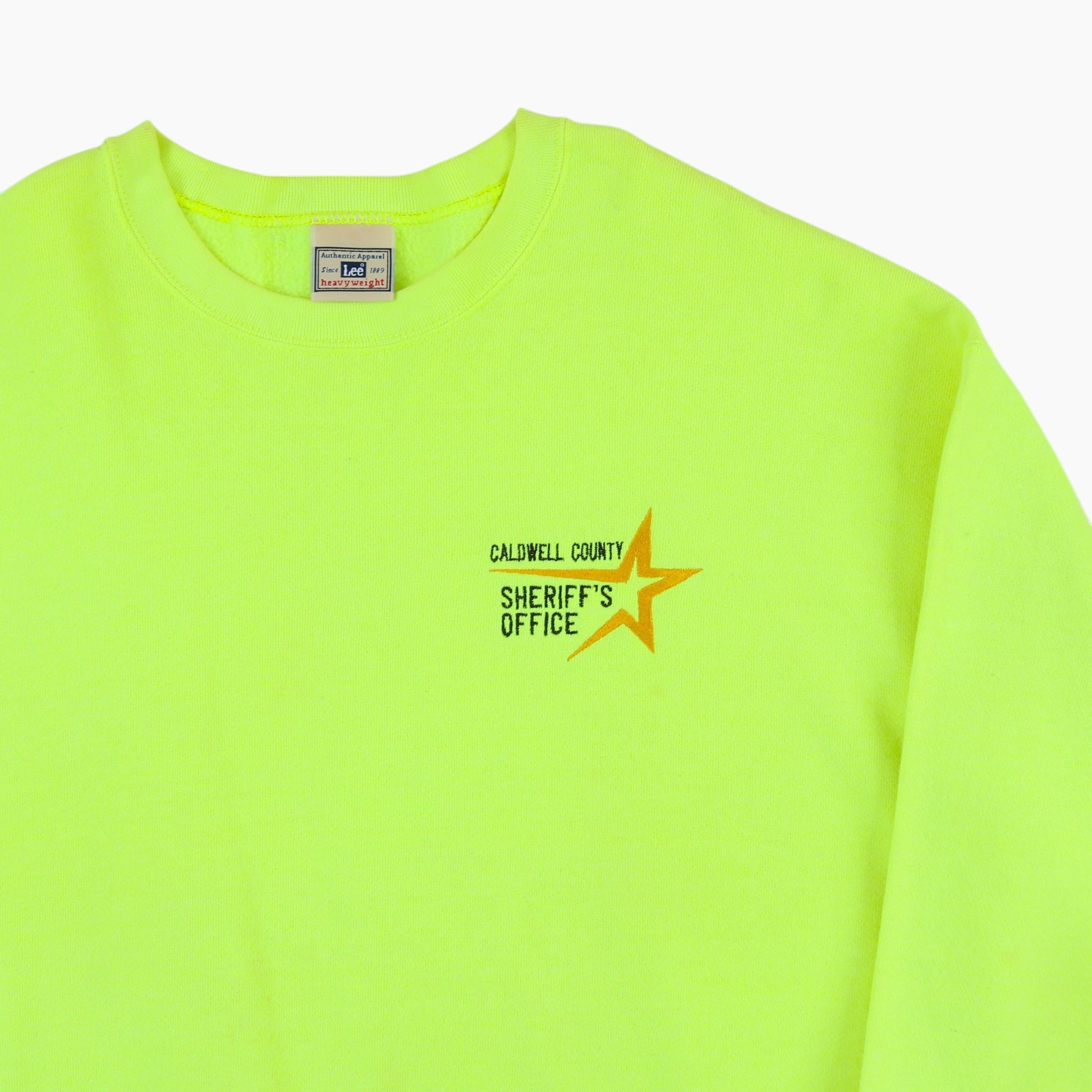 Lee 'Caldwell County' Sweatshirt - Yellow