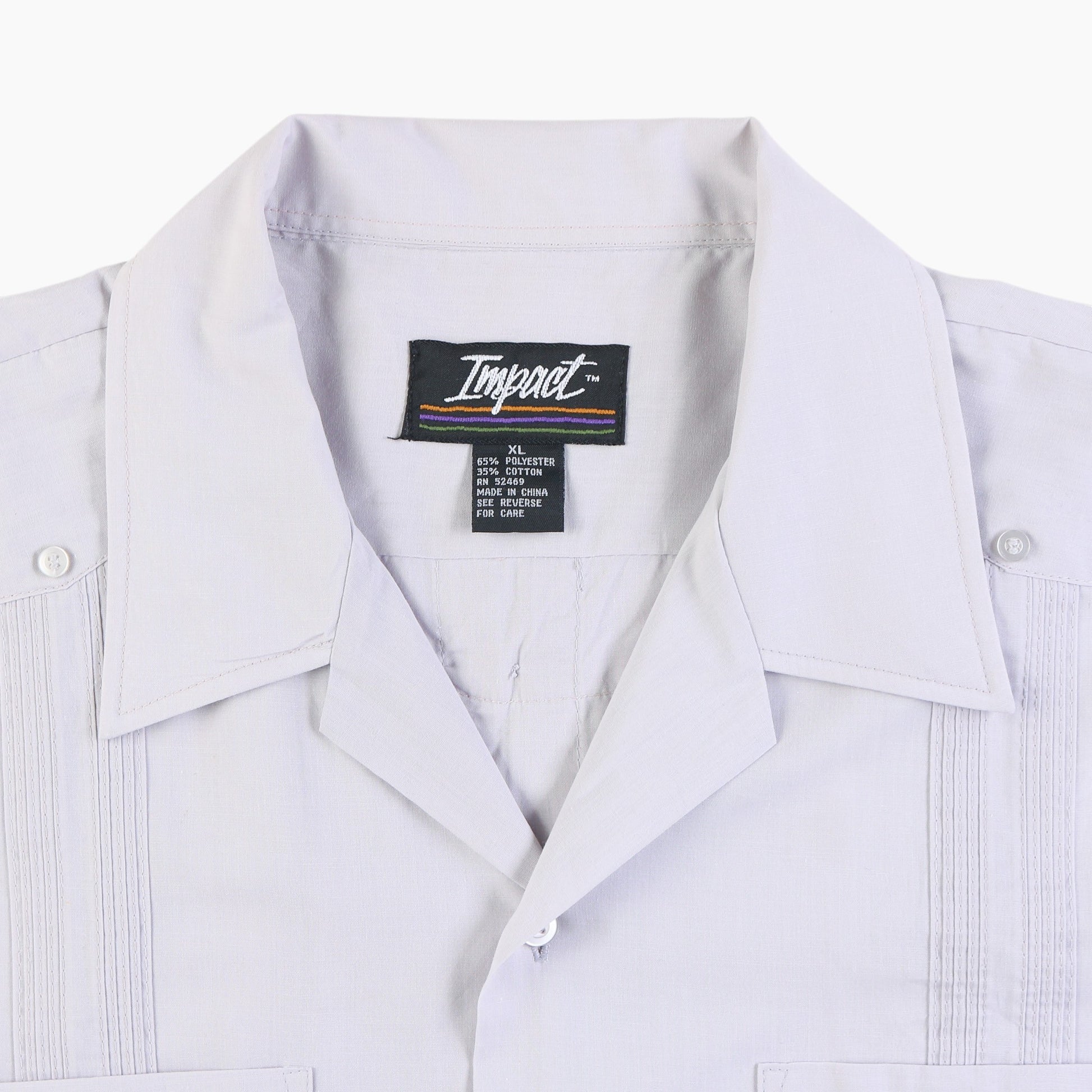 Vintage Cuban Guayabera Shirt