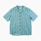 Vintage Shirt - Blue Fish Print