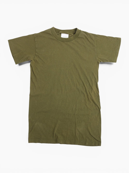 Single Stitch Khaki T-shirt