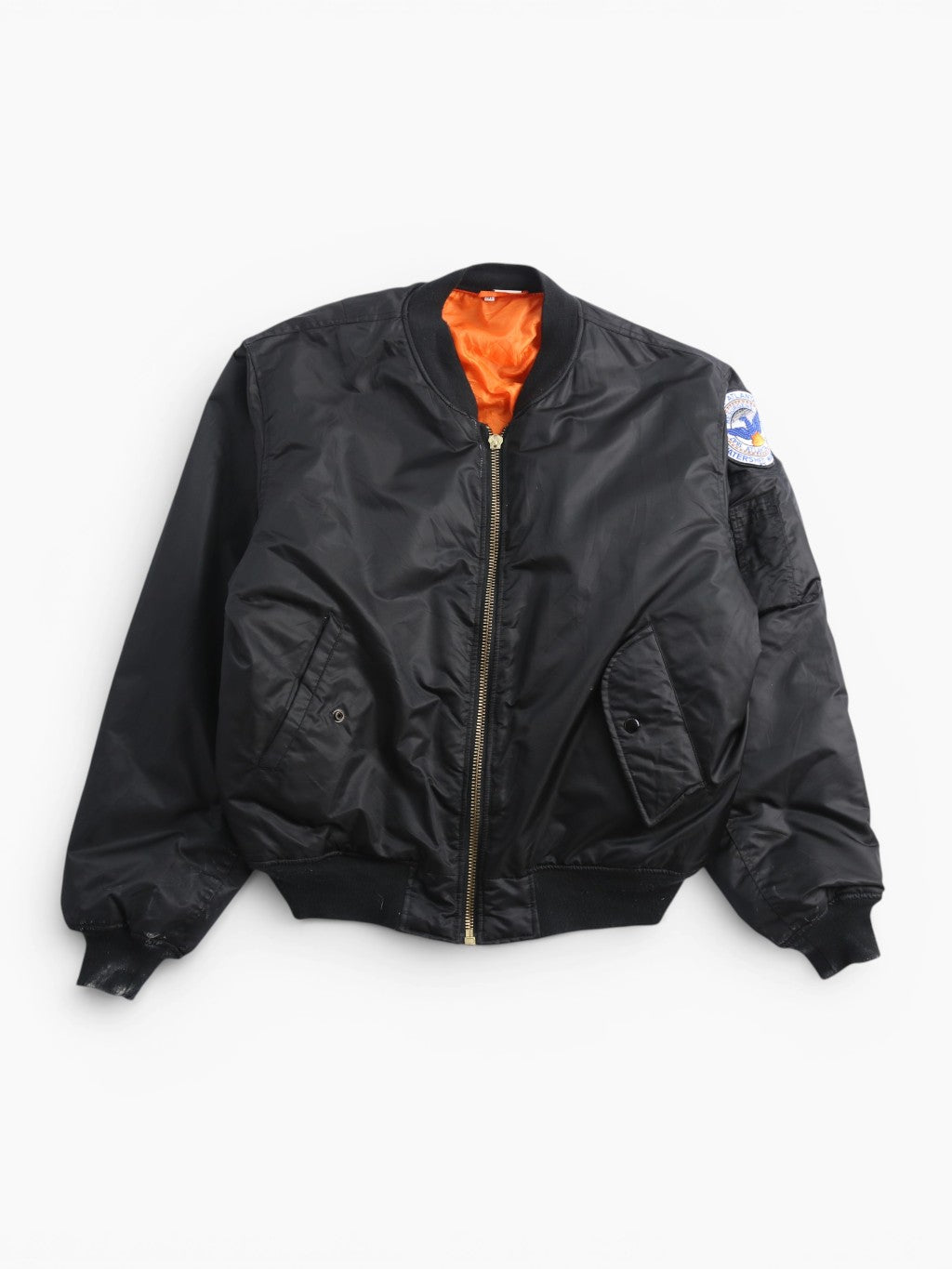 Vintage MA-1 Bomber Jacket - Black