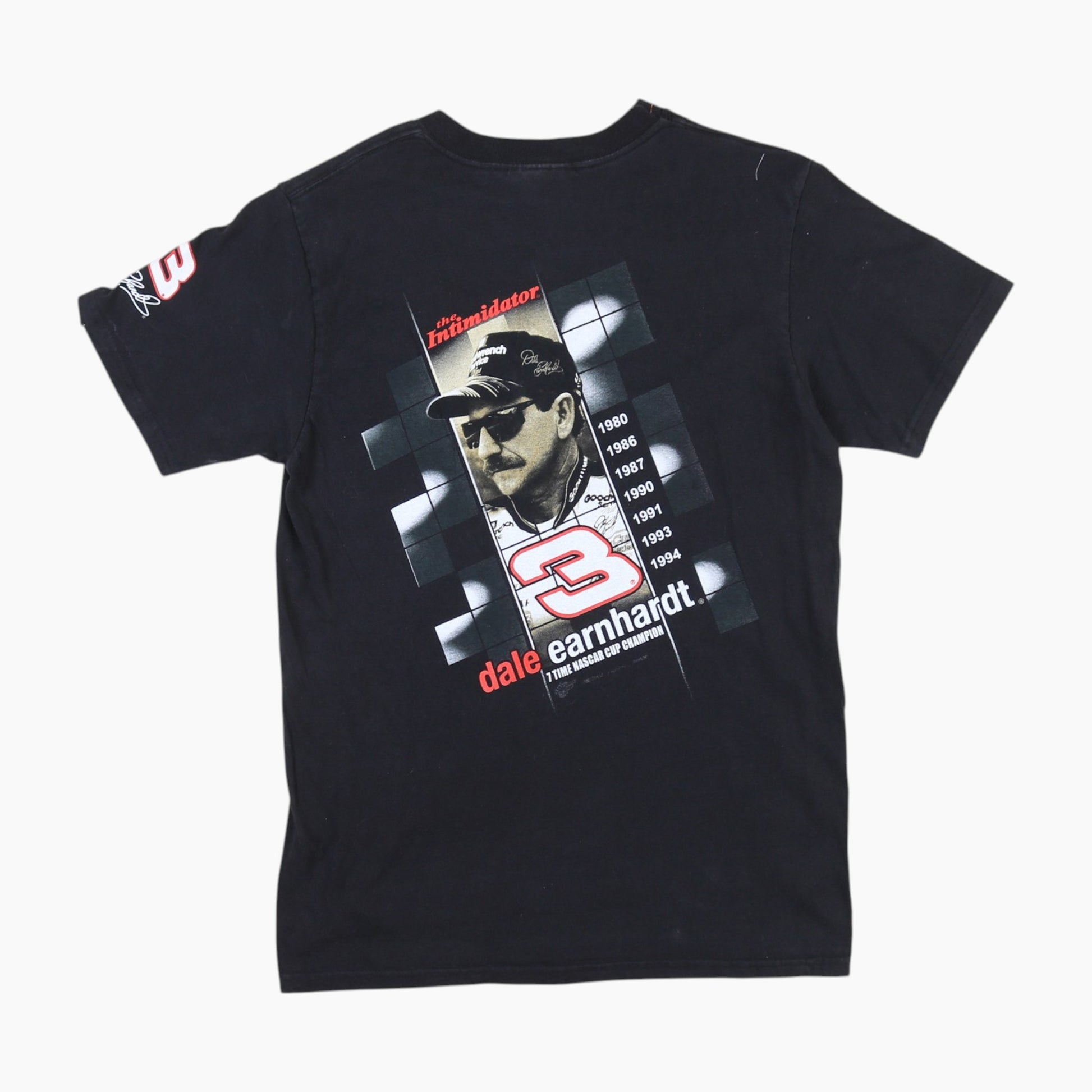 Vintage 'Dale Earnhardt' T-shirt - Black