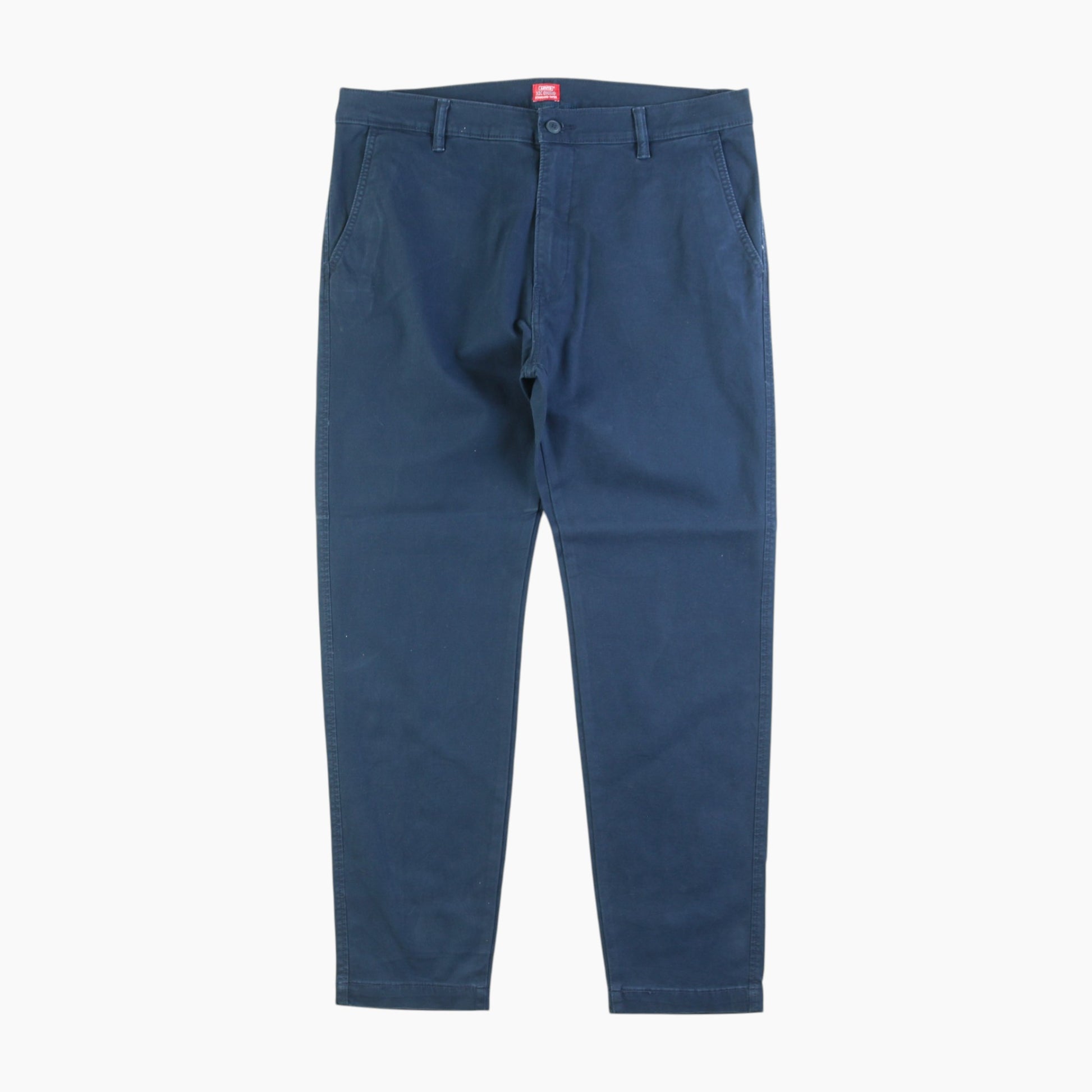Vintage Standard Taper Chinos - Navy 36/32