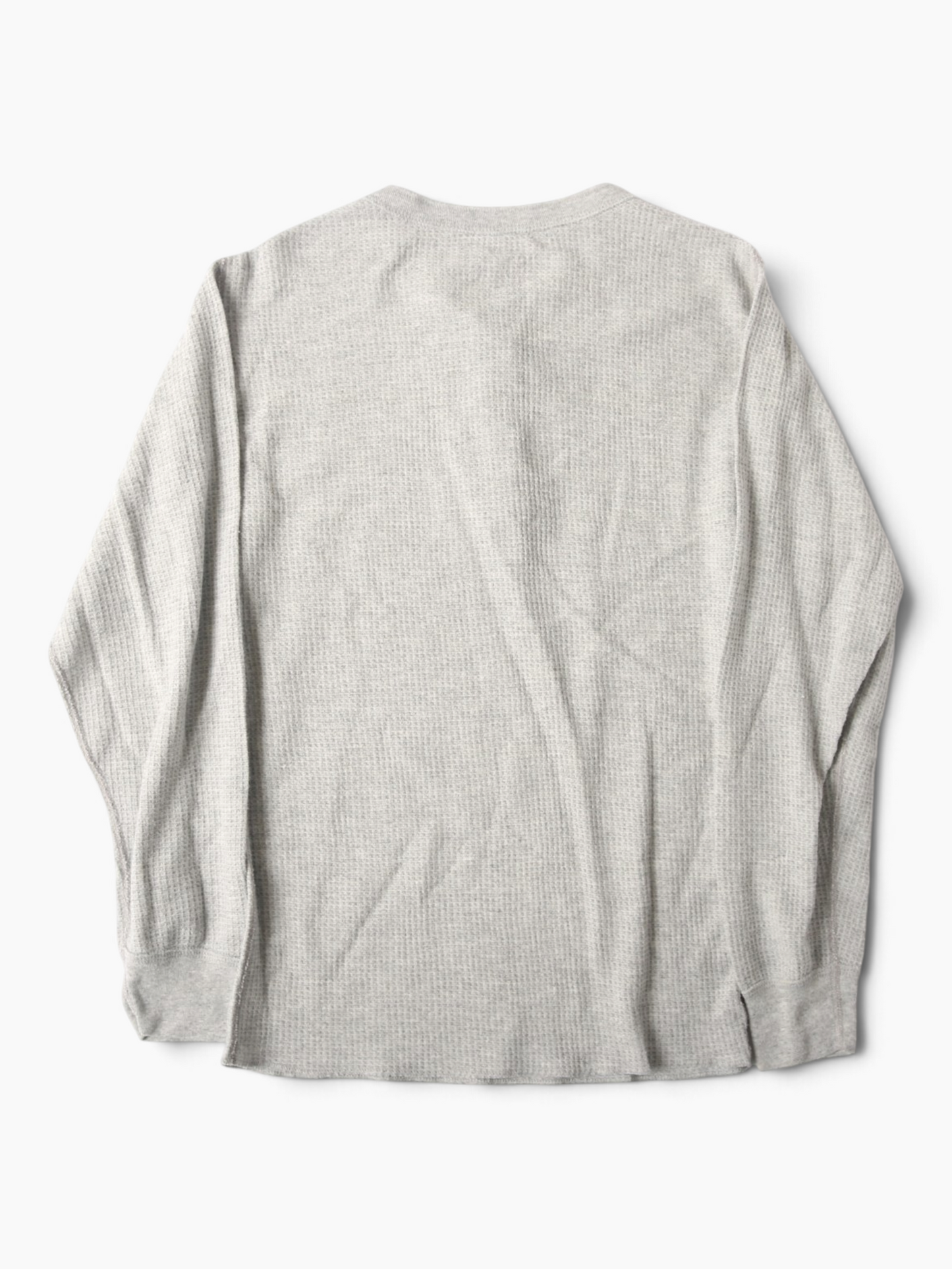 'Hanes' Waffle Henley Thermal