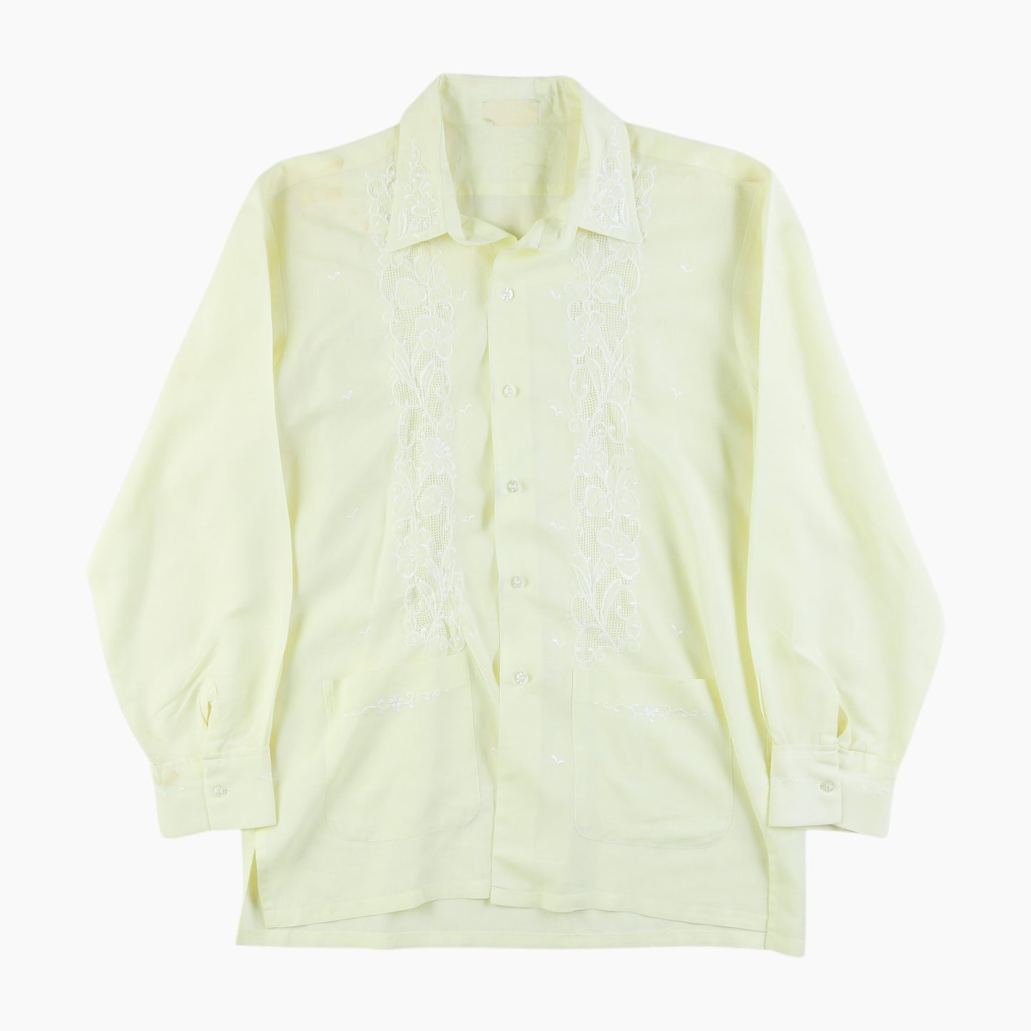 Vintage Cuban Guayabera Shirt