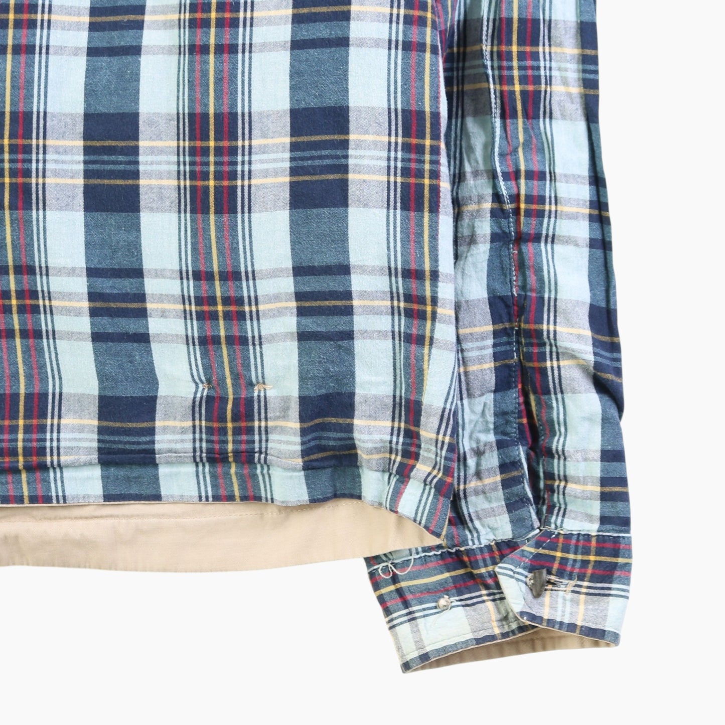 Vintage Reversible Harrington Jacket - Checkered