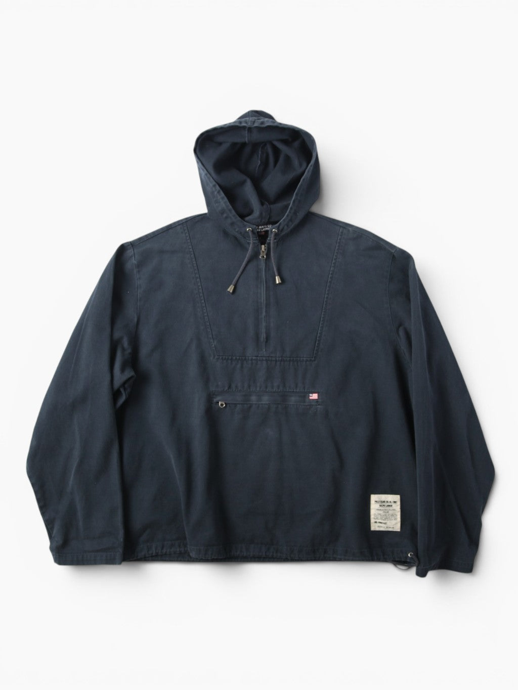 Vintage Over Head Smock - Navy