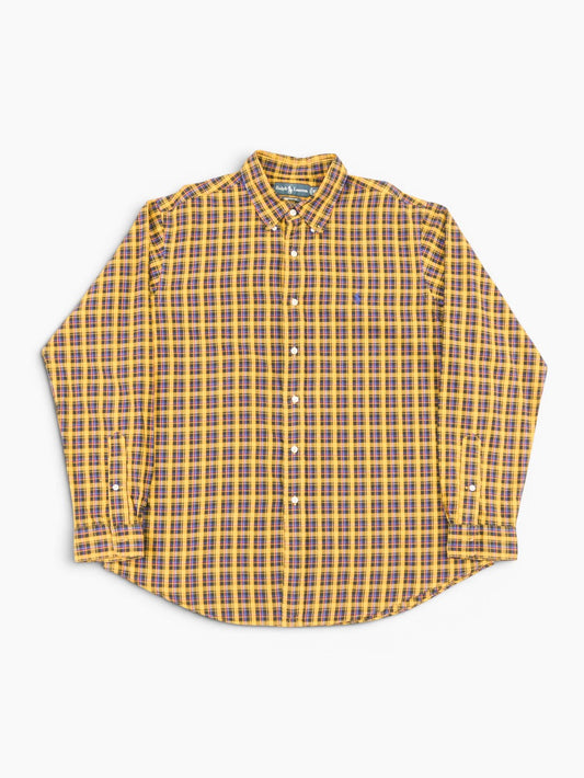 Vintage Shirt - Yellow Check