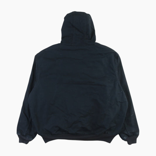 Hooded Active Jacket - Black