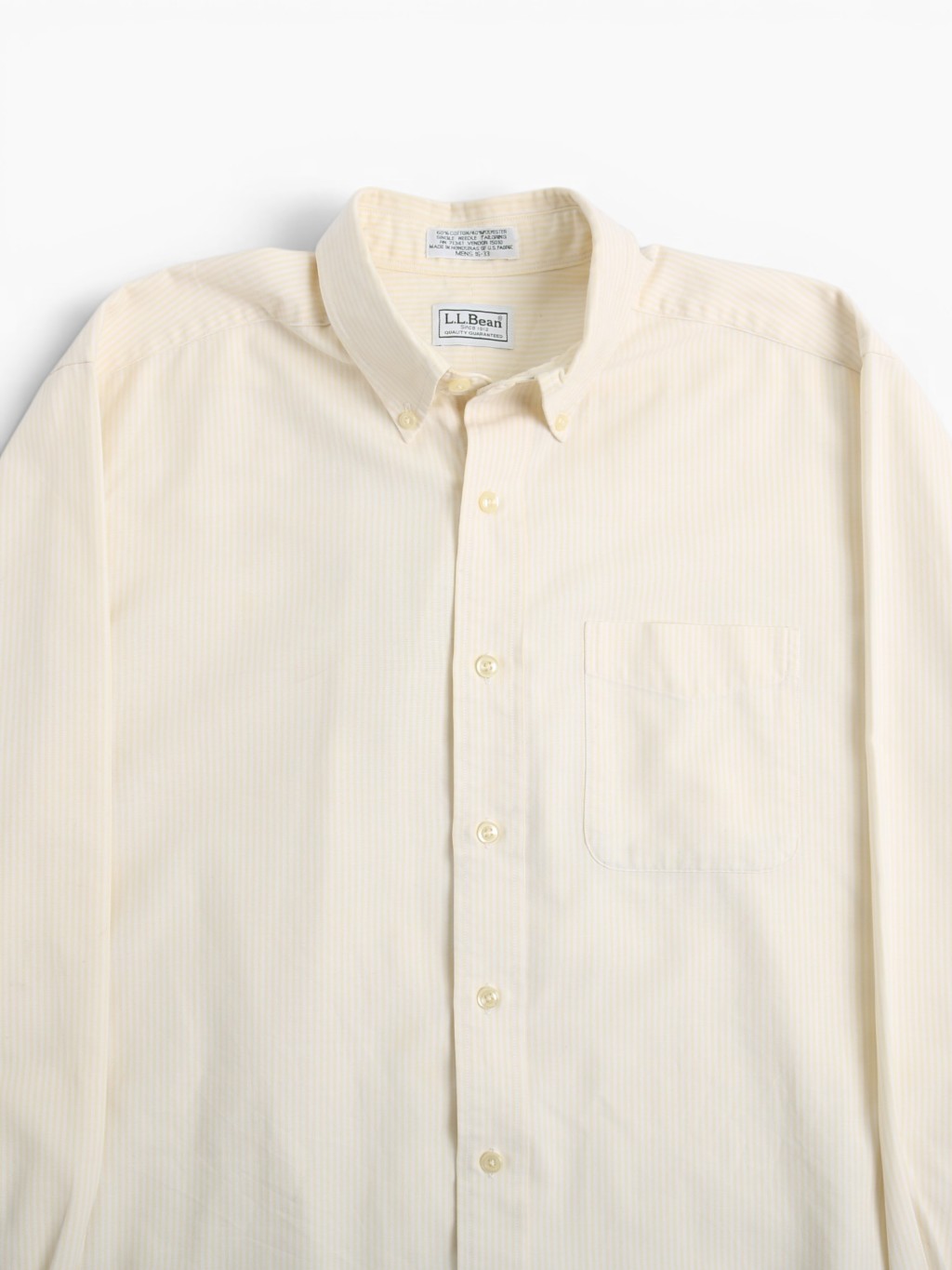 Vintage Shirt - Yellow Stripe