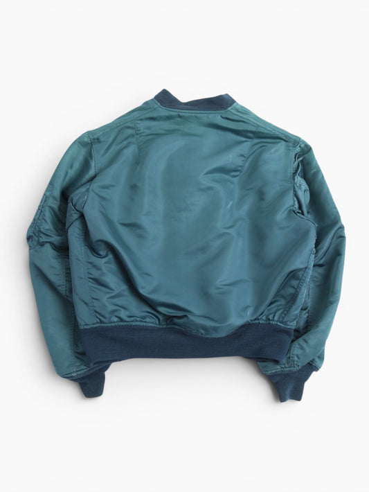 Vintage 'Weintraub Brothers Co.' Lined MA-1 Bomber Jacket