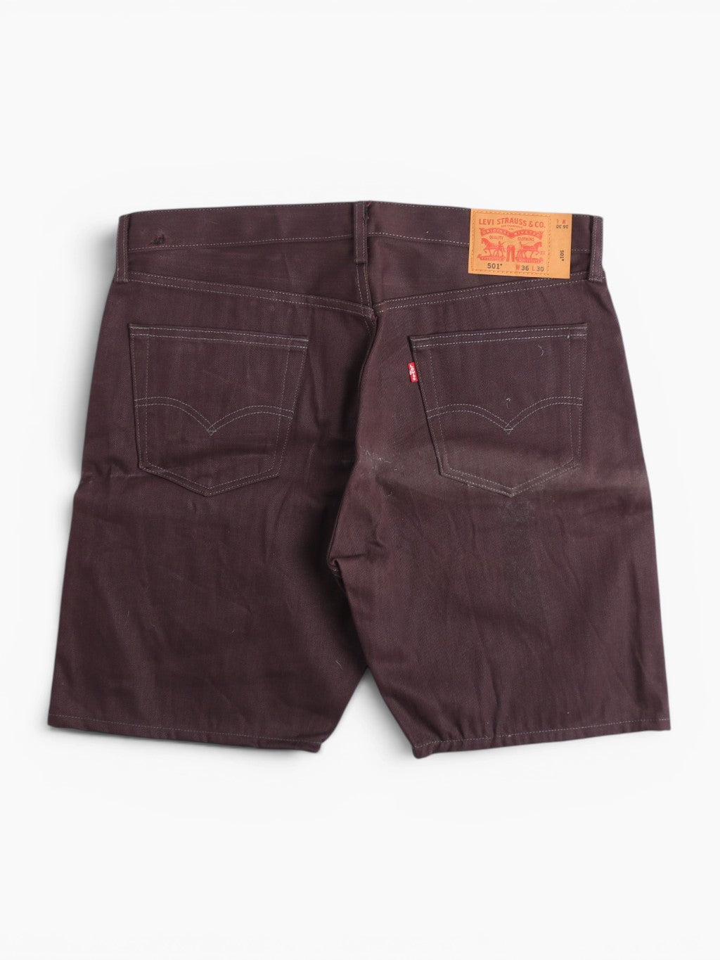 Vintage 501 Shorts - Purple 36"
